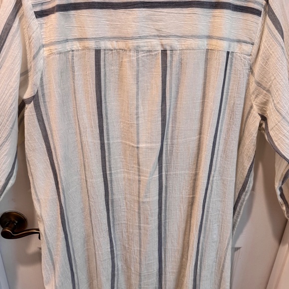 Woman's Maxi Dress, Striped, Size 16, Garnet Hill - Picture 11 of 11